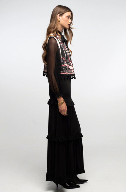 AGATHA JACKET GOLD FOIL