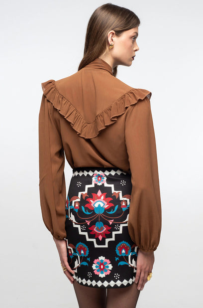 AGATHA JACKET GOLD FOIL