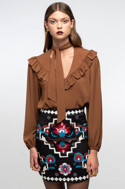 AGATHA JACKET GOLD FOIL