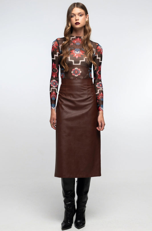 AGATHA JACKET GOLD FOIL