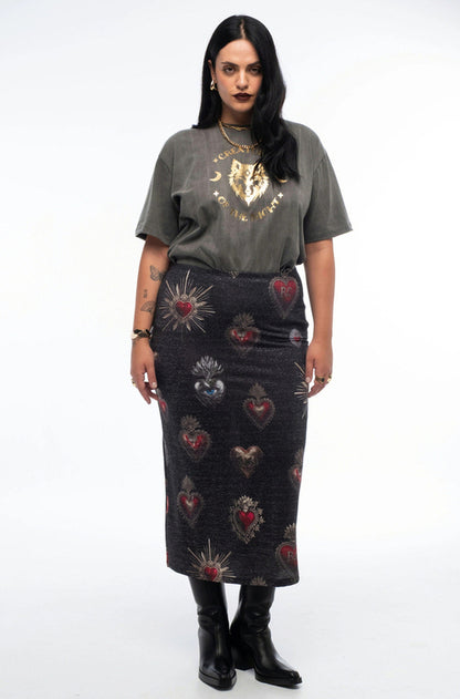 ELISIUM MIDI SKIRT