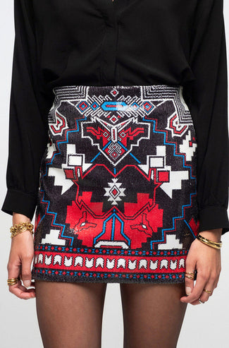 LEGACY MINI SEQUIN SKIRT