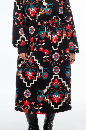 ROMANCER SWEATER DRESS BLACK