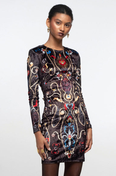 DUSK BODYCON MINI DRESS