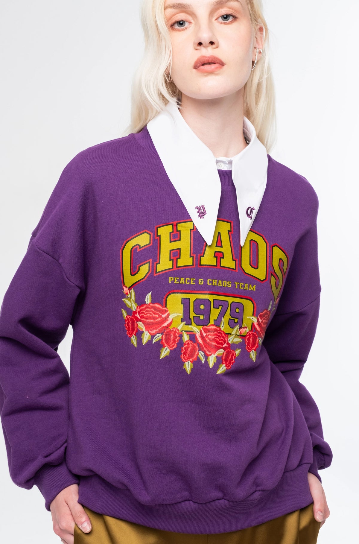  OLD-SCHOOL SWEATER - Vesta Donna 