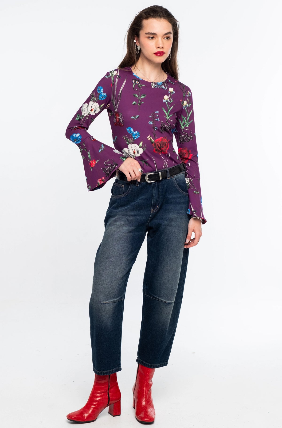 VIOLET TOP