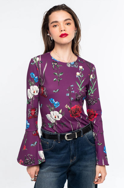 VIOLET TOP