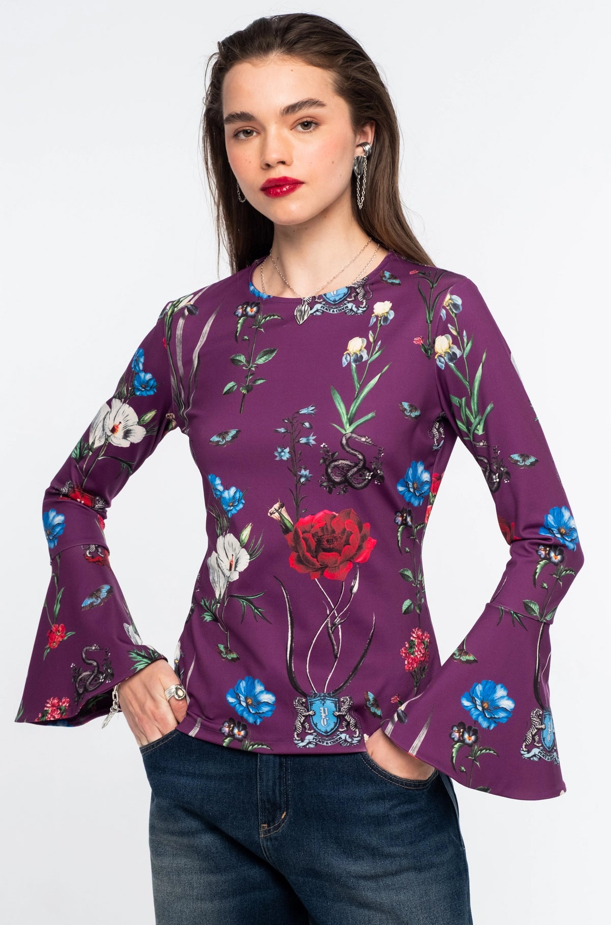VIOLET TOP