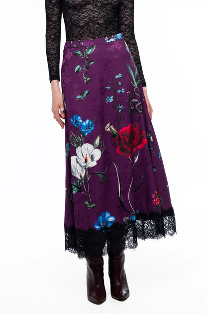 VIOLET LONG SKIRT