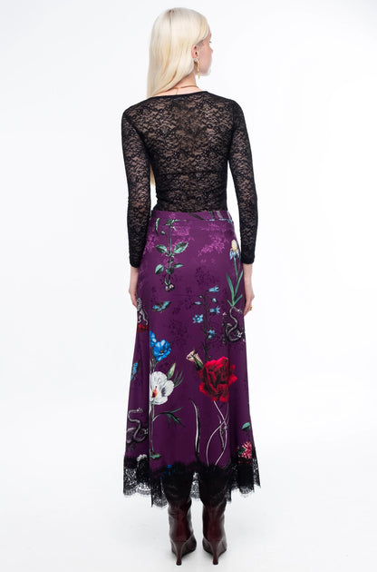 VIOLET LONG SKIRT