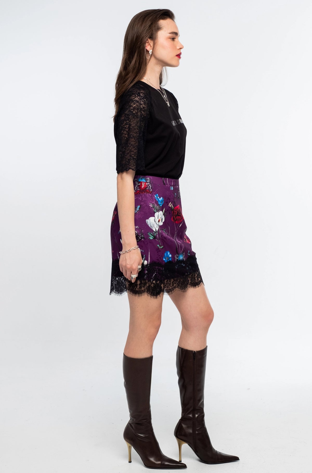 VIOLET MINI SKIRT