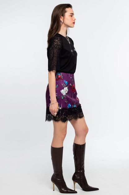 VIOLET MINI SKIRT