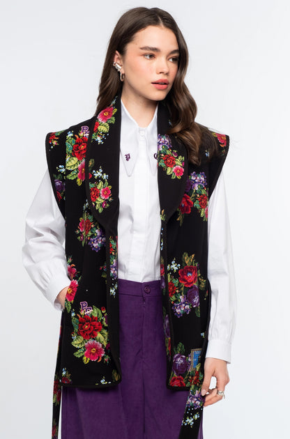  BOUQUET WAISTCOAT - Vesta Donna 