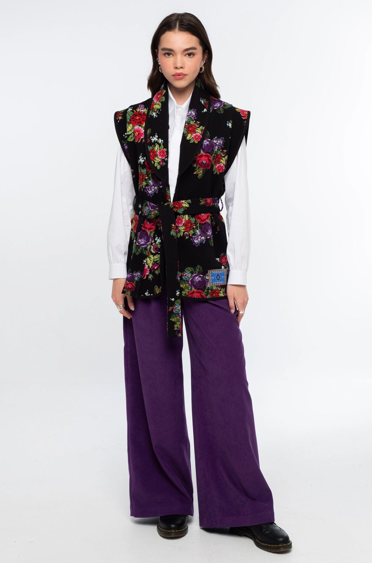  BOUQUET WAISTCOAT - Vesta Donna 