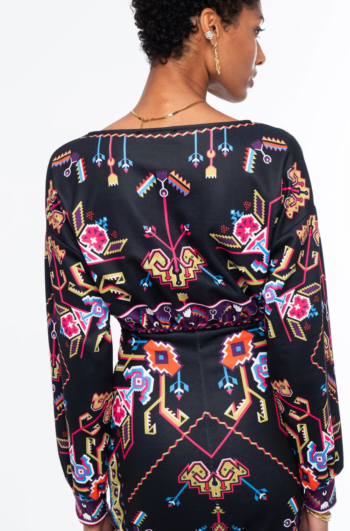 EMBLEM MIDI DRESS