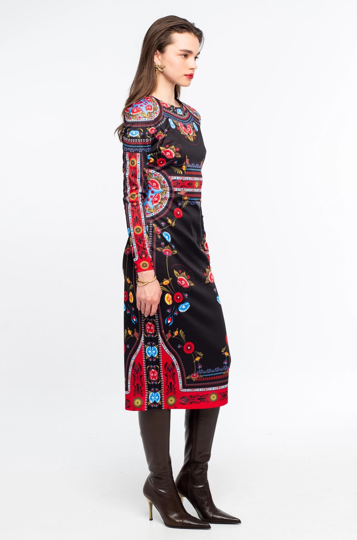 ESSENCE MIDI DRESS