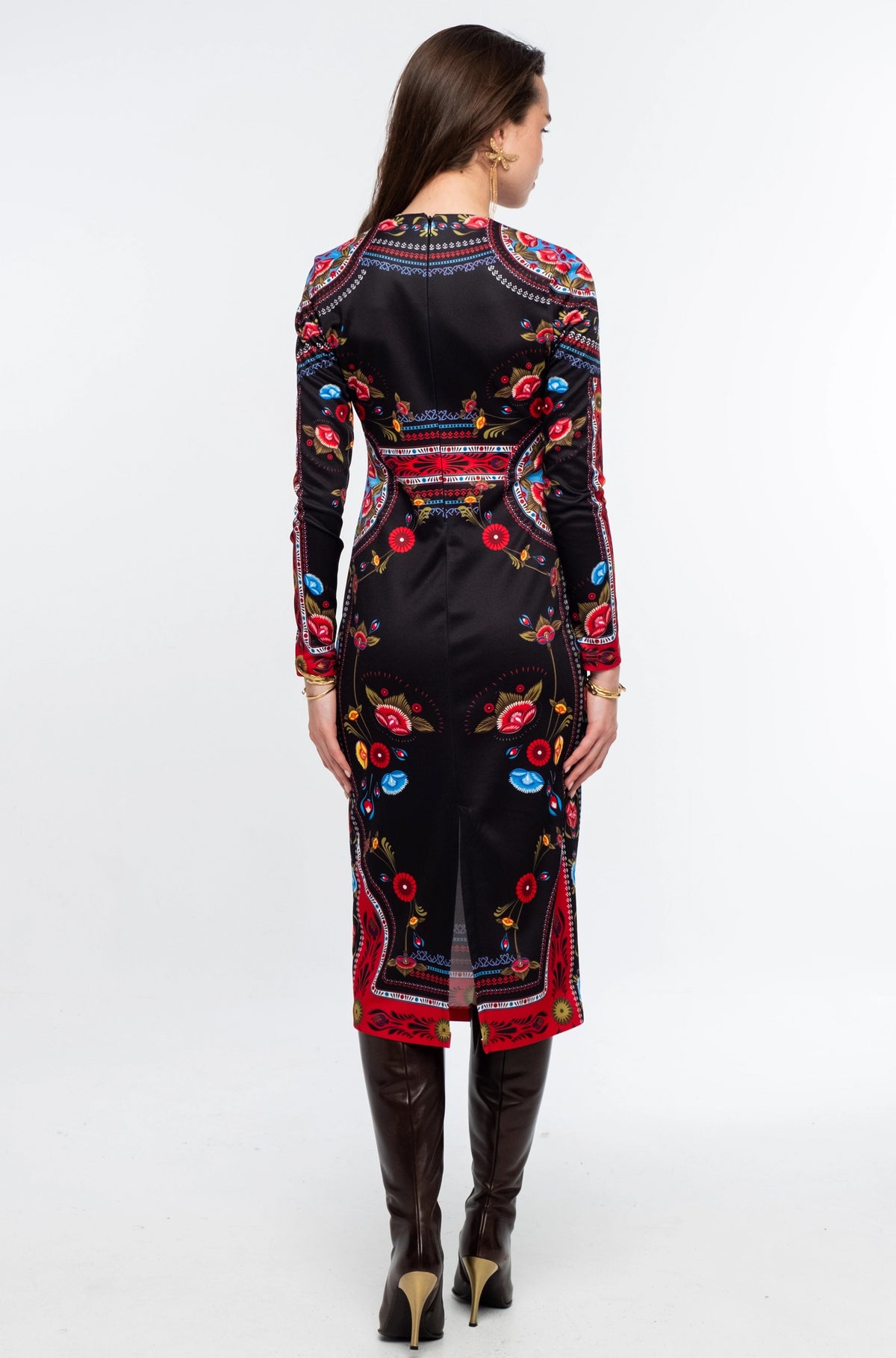 ESSENCE MIDI DRESS