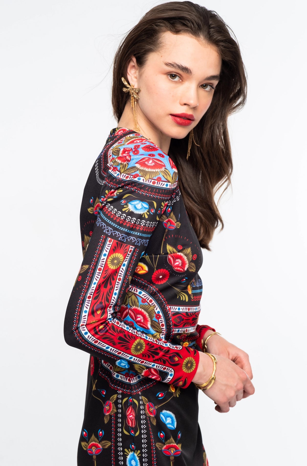 ESSENCE MIDI DRESS