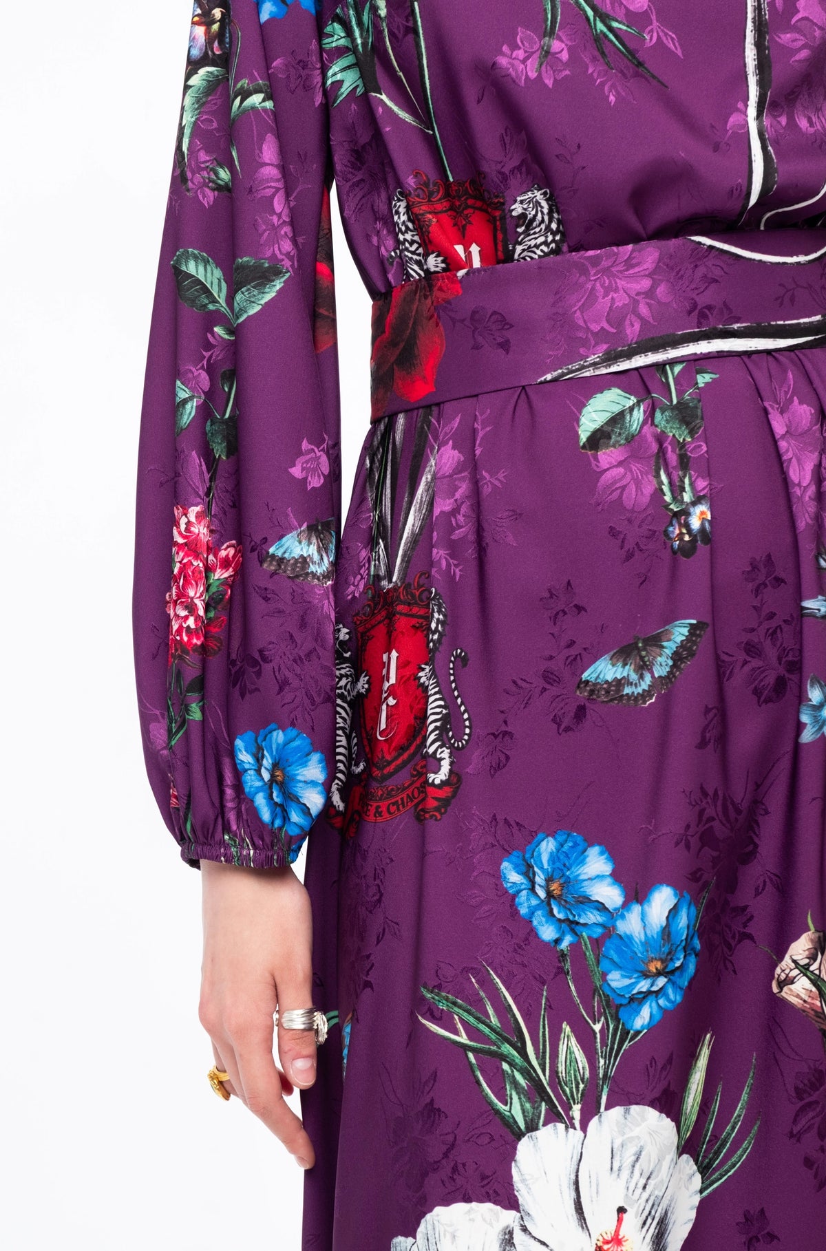 VIOLET LONG DRESS