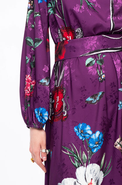 VIOLET LONG DRESS