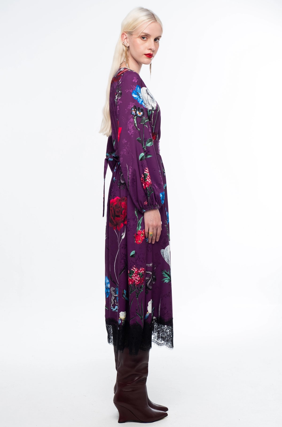 VIOLET LONG DRESS