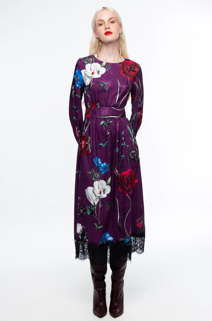 VIOLET LONG DRESS