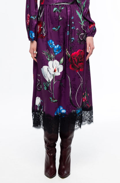 VIOLET LONG DRESS