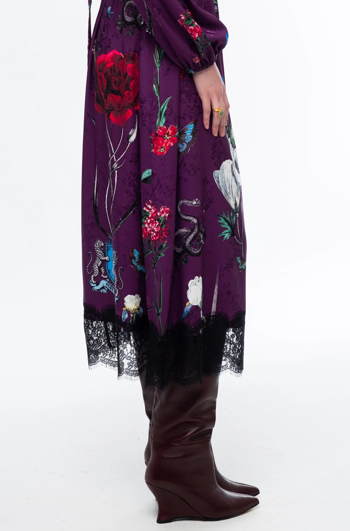 VIOLET LONG DRESS