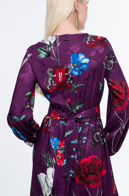 VIOLET LONG DRESS
