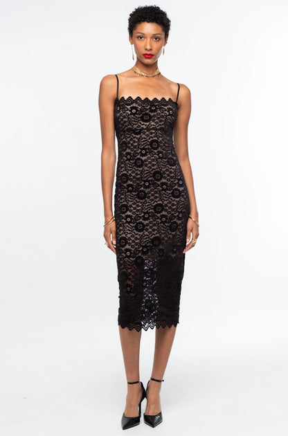 ENCHANTED MIDI DRESS