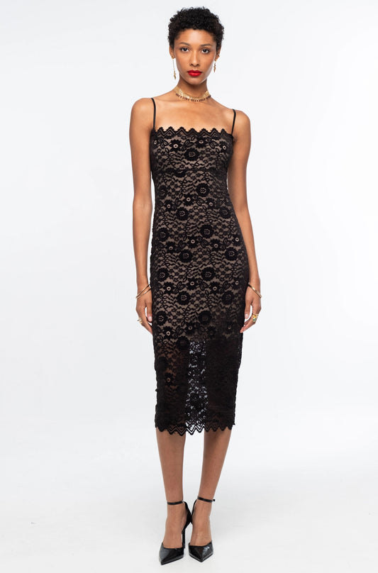 ENCHANTED MIDI DRESS