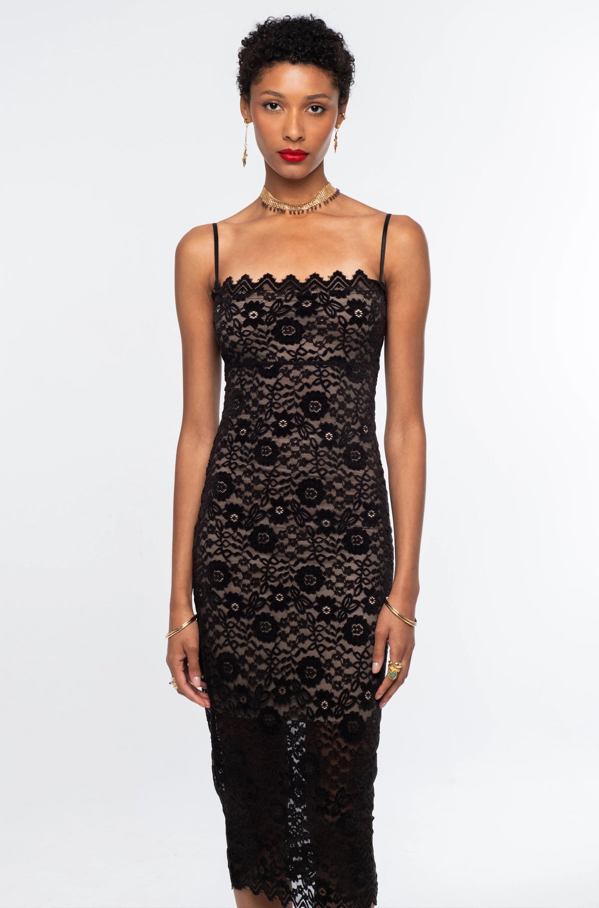 ENCHANTED MIDI DRESS