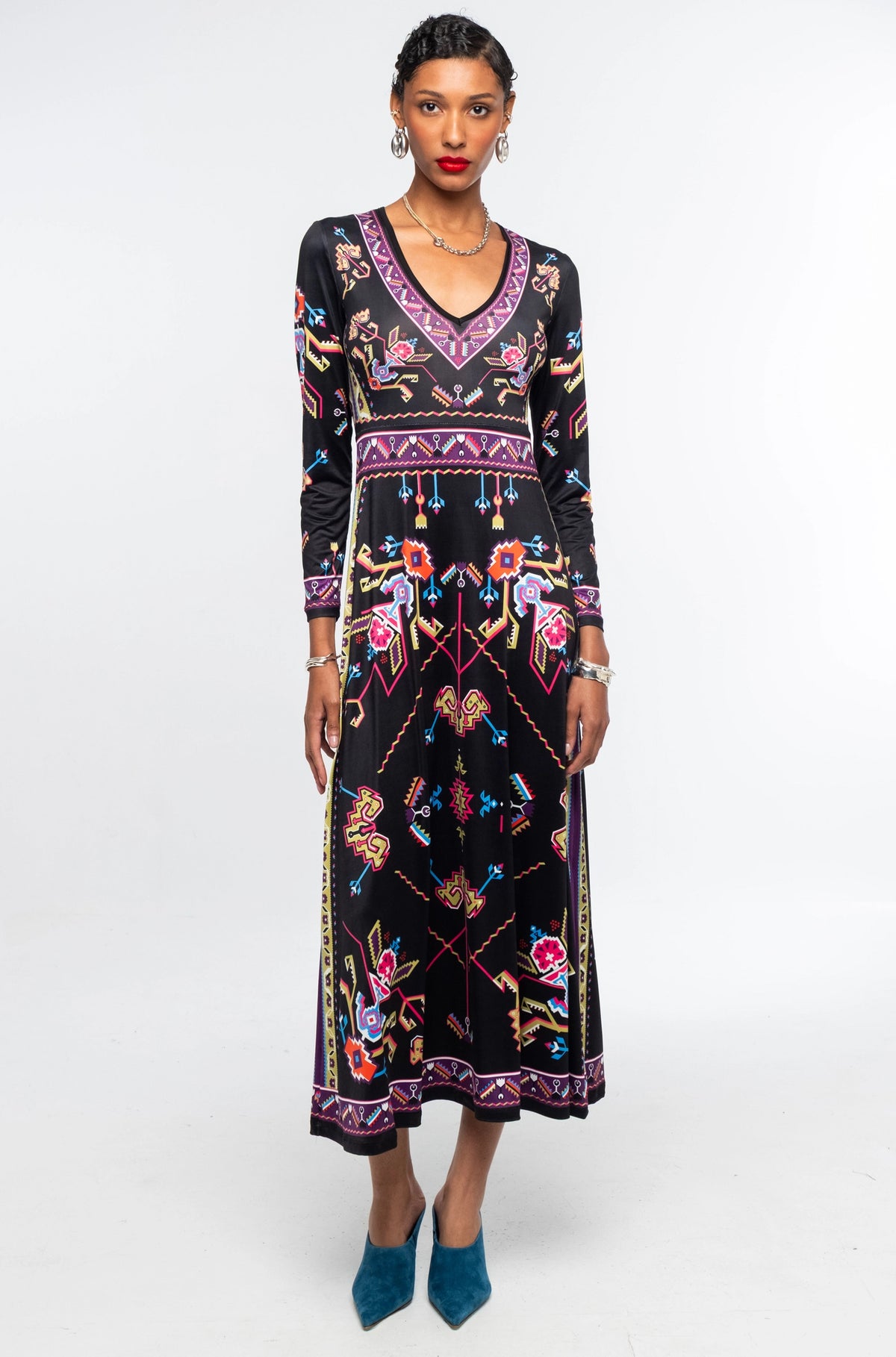 EMBLEM LONG DRESS