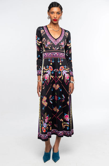 EMBLEM LONG DRESS