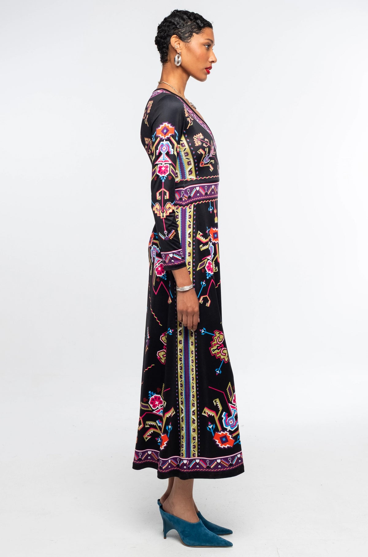 EMBLEM LONG DRESS