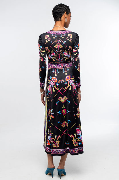 EMBLEM LONG DRESS