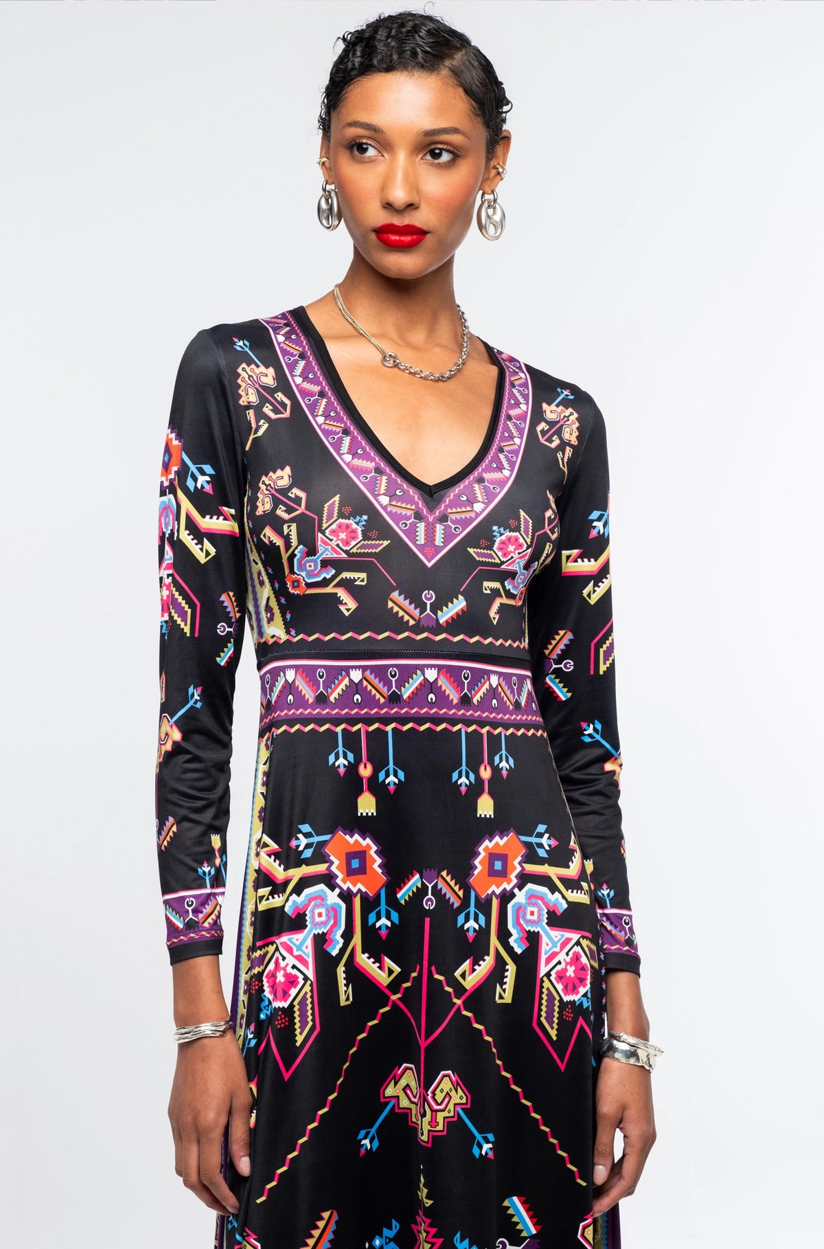 EMBLEM LONG DRESS