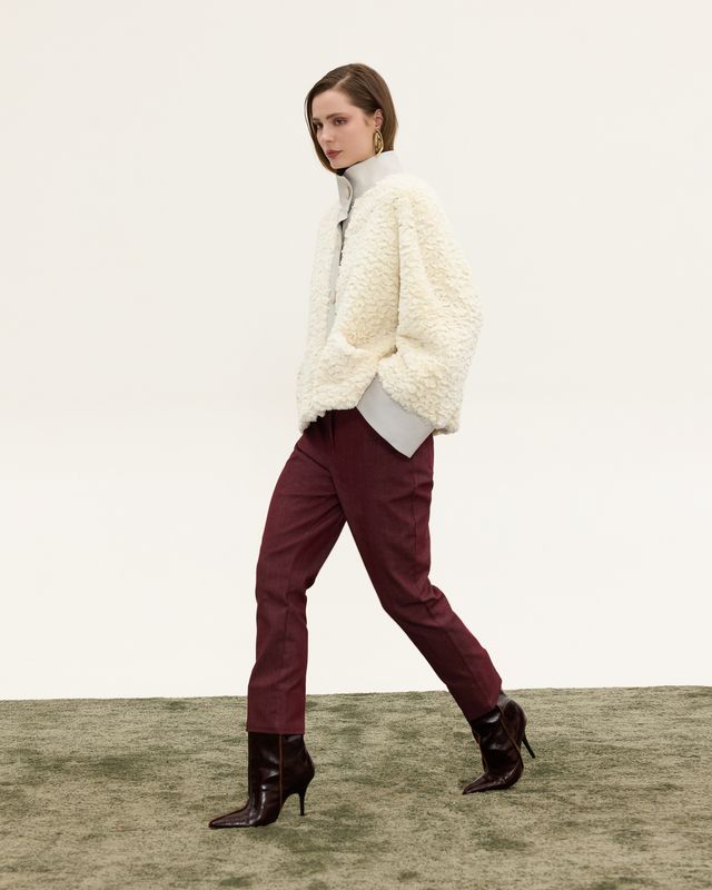 SHEYLA PANTS BORDEAUX