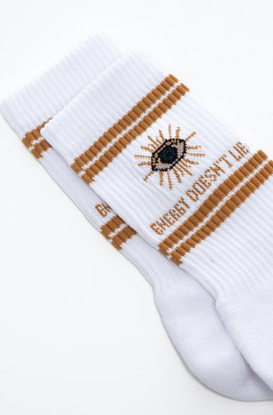 3RD EYE SOCKS WHITE