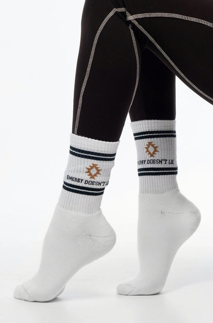 ENERGY SOCKS WHITE