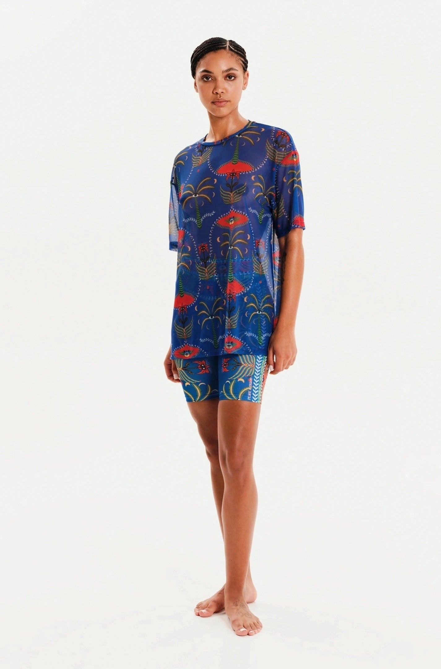 ALIGNMENT LOOSE-ART T-SHIRT - Mesh