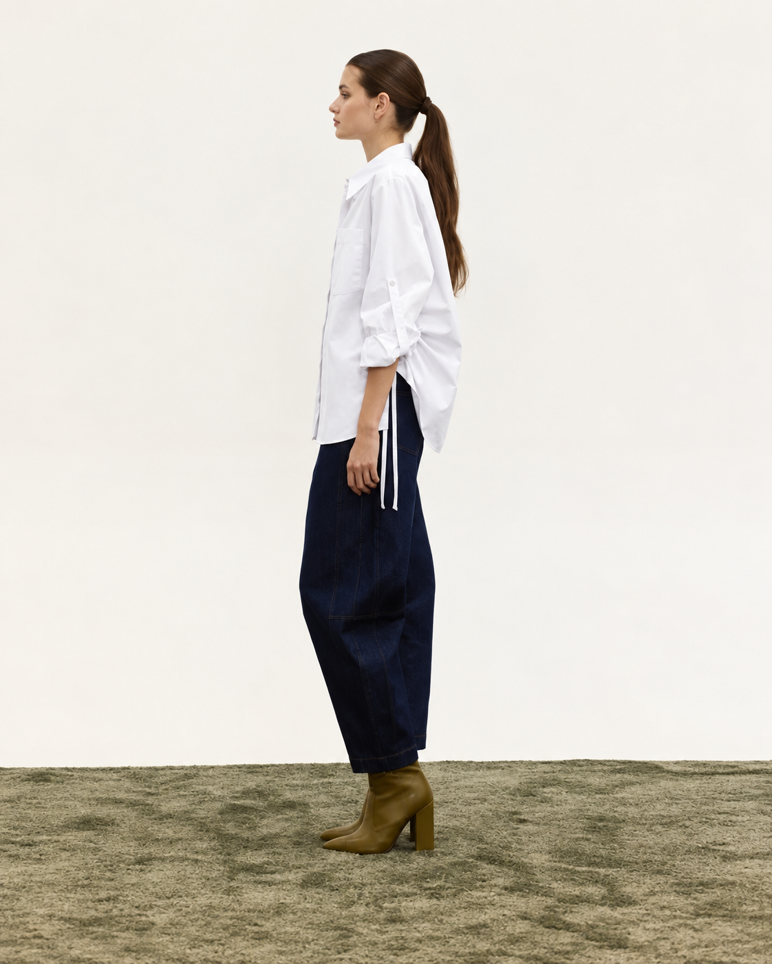 LIVIA RELAXED SHIRT WHITE