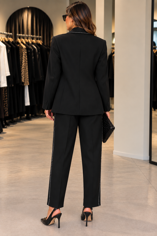 BOUNDA PANTS BLACK LONG