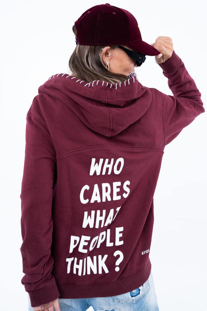 VALINA JACKET BORDEAUX