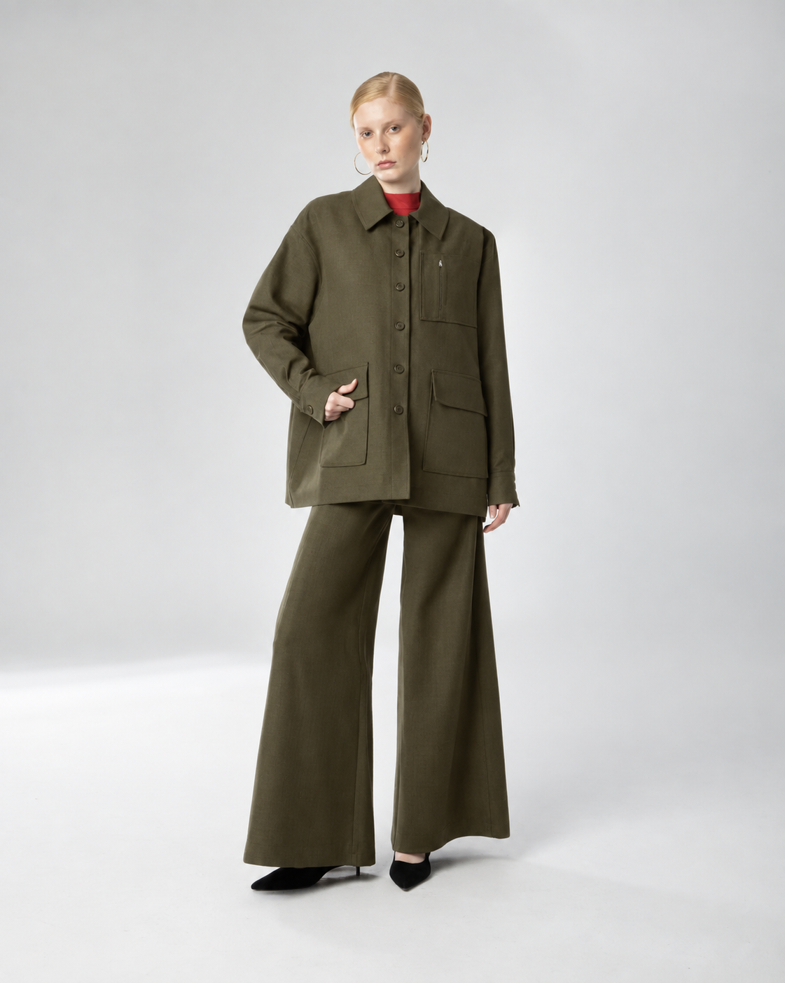YULLI COAT CHAKI