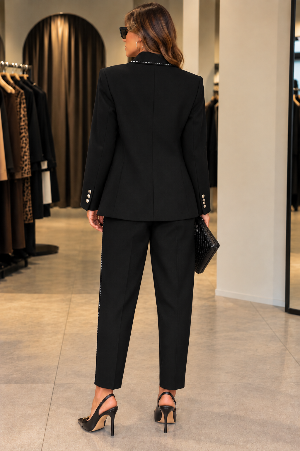 BOUNDA PANTS BLACK