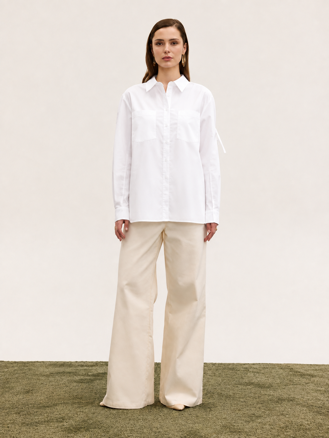 DALIA UTILITY SHIRT WHITE