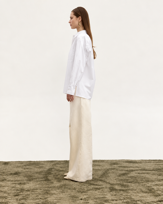  DALIA UTILITY SHIRT WHITE - Vesta Donna 