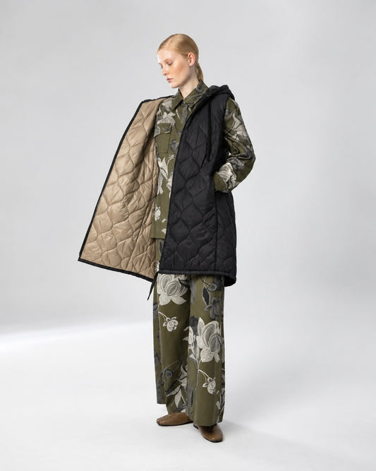 BOBIN JACKET LONG BLACK