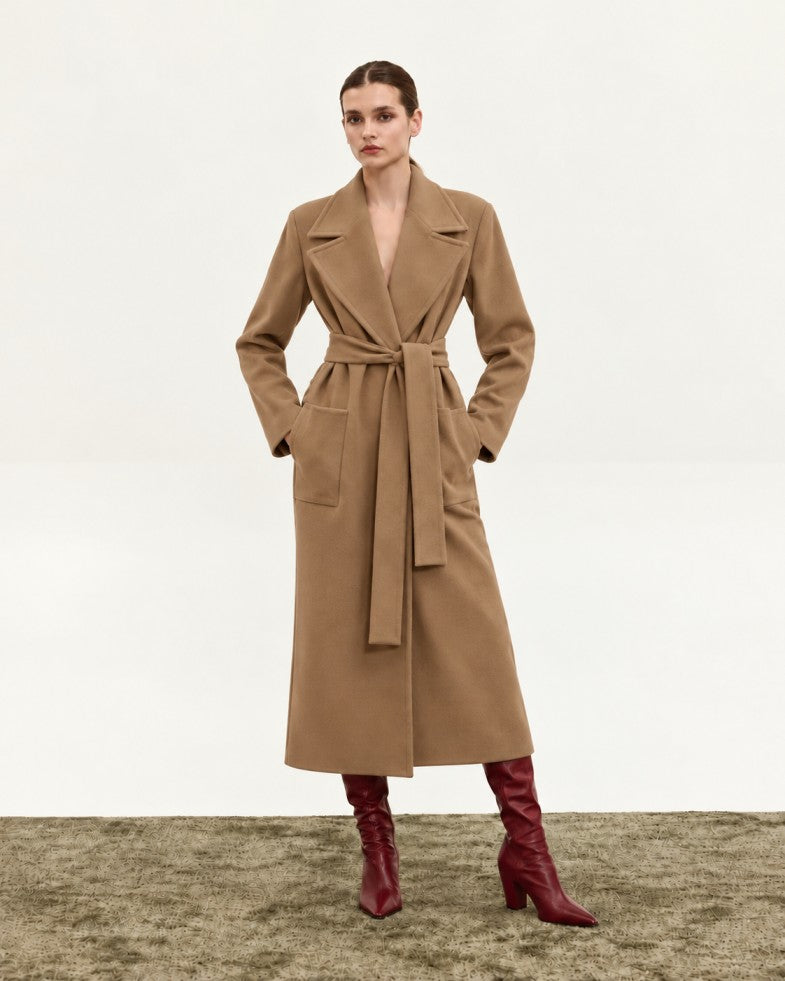 LISSIE COAT CAMEL